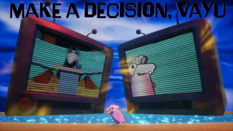 Vayu at the decision area within the Headspace.
