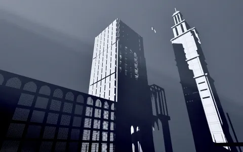 Bougene: A descent into glitch, sound, and abandoned megastructures.