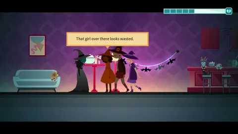 Teen Blueberry party scene