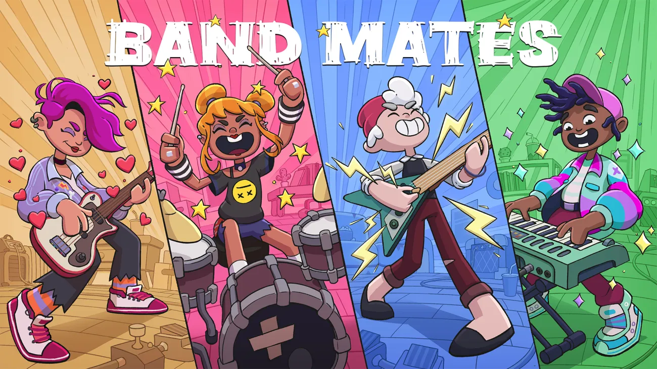 BAND MATES Key Art