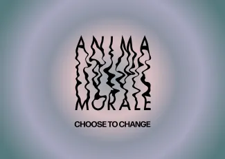 Logo of Anima Morale wiht subtitle "Choose to Change"